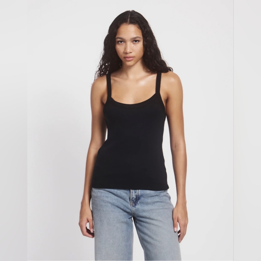 Ninety Percent Clasic Camisole Top In Black